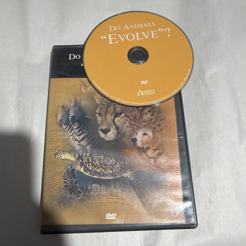Do Animals Evolve? (DVD) Ken Ham Answers in Genesis Creation Science OOP RARE
